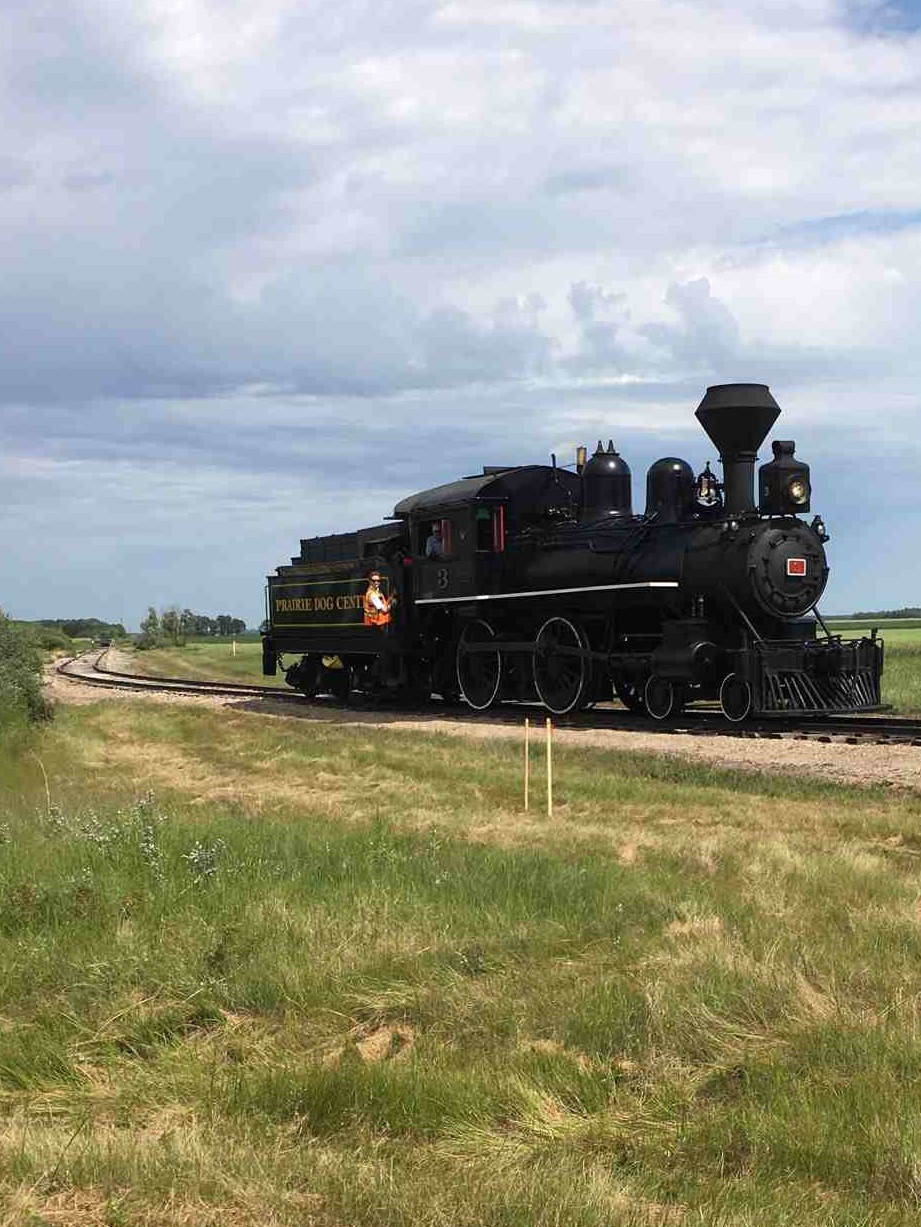 Turning the locomotive